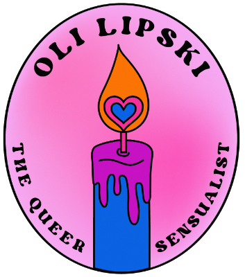 The Queer Sensualist Company Logo by Oli Lipski in London England